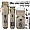 Scttomon Barba Trimmer Kit Capelli Clipper Set Capelli Trimmer Elettrico Foil Rasoio Rasoio per Uomini Taglio Capelli Naso Corpo Trimmer