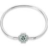 LIGHTDOG 925 Bracciale a catena di serpenti in argento Adatto per l'Europa Bracciale con ciondolo Perline Bracciale in argento Sterling Regali da donna per le persone care