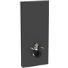 Geberit Monolith modulo sanitario per WC sospeso, 131031CD5, Monolith nero satinato/nero cromato spazzolato [Elementi ad Incasso > Elementi Incasso per WC]