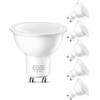 Flaspar Lampadine LED GU10, 9W Equivalenti a 80W Lampadina Alogena, Luce Bianca Calda 3000K, 800 Lumen Faretto LED, Alta Luminosità, Lampadina Angolo Fascio 120°, Non Dimmerabile, 6 Pezzi