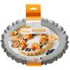 Dream' s Party Teglia Design Tart Crostata Ovale 29x20x3cm - stampo in metallo antiaderente con fondo removibile per torte e dolci - perfetto per realizzare preparazioni dolci e salate