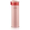 ROTPUNKT Borraccia in acciaio inox, 500 ml, made in Germany, a prova di perdite, con coperchio a scatto confortevole (Flaskstar, Black)