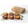DETERMONDO 6 Tegamini in Terracotta da Forno 15 cm Cocotte Monoporzione Artigianali Ciotole in Coccio per Lasagne Fusilli e Zuppe, Terrine Ideali per Forno e Tavola Made in Italy
