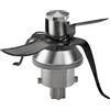 KitchenMod Gruppo lame di ricambio per robot da cucina modello TM21, 4 lame in acciaio inox con rivestimento PVD al titanio per tritare, frullare, macinare e impastare