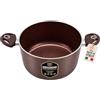 Akitaink Casseruola Antiaderente Nido d'Ape per Induzione, Alluminio Puro 99,5%, Rivestimento Antigraffio, Disponibile da 16, 20 e 24 cm, con 1 o 2 Manici (Casseruola 20 cm 2 Manici)