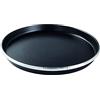 RYELDOM Piatto Crisp da 27 cm per Forni a Microonde, Piatto Doratore con Gommini Antiscivolo, Diametro Base 25 cm, Altezza 2,5 cm