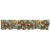 emmevi Tappeto Cucina Pvc Stampa Digitale HD Foglie Colorate Antiscivolo Lavabile Antimacchia 50x240 cm