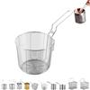 Generico Cestello per Pasta in Acciaio Inox,Divisorio per Cottura,Cestello per Pasta separata,Mestolo per Spaghetti,Cestelli Separato per Pentola Ideale per Scolare Spaghetti e Noodles Set, per verdure