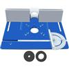 Generico Router Table Insert - Aluminum Alloy Construction, Smooth Sliding Precision, Woodworking Bench Router Plate, Miter Gauge Guide Board | Trimming Engraving Table For Woodworking Routing Projects