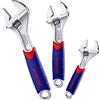workpro 3 Piece 6-inch, 8-inch, 10-inch Adjustable Wrench Set by workpro