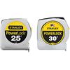 Stanley 33-42530 25ft. and 30ft. Powerlock Tape Measure Combo Pack, Chrome