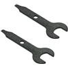 BE-TOOL Confezione da 2 chiavi per mandrino compatibili con utensili rotanti Dremel, sostituisce 2610930692 per modelli 400 4000 8220 8100 8050 850 232 1100 332