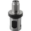 Nexbrill Codolo conico magnetico da 19 mm per adattatore di collegamento mandrino trapano con filettatura 1/2 20UNF in acciaio per mandrino trapano asta di collegamento (A)