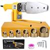 Generic PPR Pipe Fusion Welder 1000W Display digitale - Saldatrice di plastica Hot-Melt per tubi PPR PE PP (20-63mm)