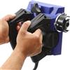 PurpleMinder Fresa elettrica da parete, 1300 W, 4000 giri/min, fresatrice per calcestruzzo, smerigliatrice per calcestruzzo, smerigliatrice per muratura, fresatrice per calcestruzzo, smerigliatrice per