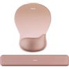 MOSISO Supporto Poggiapolsi Mouse&Tastiera,Tappetino Mouse Ergonomico con