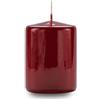 Cereria Di Giorgio Candela Cero Laccata Bordeaux 7x10 cm - 55 Ore