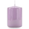Cereria Di Giorgio Candela Cero Laccata Viola Polvere 7x10 cm - 55 Ore