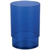 Spirella, Portaspazzolino in Acrilico Trasparente, Design Elegante e Moderno, Ideale per Il Bagno, Pratico e Resistente, Taglia Unica, Blu Navy