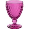 Villeroy & Boch - Boston Berry bicchiere da vino rosso, 200 ml, bicchiere da vino rosso in cristallo, lavabile in lavastoviglie, rosa