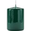 Cereria Di Giorgio Candela Cero Laccata Verde scuro 7x10 cm - 55 Ore