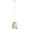 Eglo Accessori per sistema Easy Track, adattatore lampada a sospensione per binario, illuminazione da soffitto da inserire, accessorio per binario luce, plastica bianca, portalampada E27
