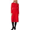 s.Oliver BLACK LABEL 2174959 Abito in Maglia Midi, 3214, 46 Donna