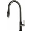Franke Maris Slim Clear Water - 120.0736.603 Miscelatore da Incasso Cucina a Tre Vie Clear Water Acqua filtrata con Doccia Estraibile e Canna girevole finitura Antracite