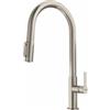 Franke Maris Slim Clear Water - 120.0736.604 Miscelatore da Incasso Cucina a Tre Vie Clear Water Acqua filtrata con Doccia Estraibile e Canna girevole finitura Acciaio optical