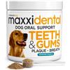 maxxipaws maxxidental Cura delle Gengive e dei Denti per Cani - Integratore in Polvere per il Benessere Orale Avanzato, 140g