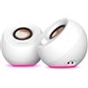 CREATIVO CREATIVE Pebble Pro White USB/Bluetooth/3.5mm Pin 20W RMS Peak Output 60W USB