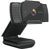 Conceptronic AMDIS02B Webcam Autofocus 2K Super HD Con Microfono Nero