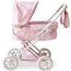 Olivia's Little World Teamson Kids Passeggino per Bambole, 2-in-1 Classic, da 3 Anni, Beige, Struttura in Metallo e Poliestere, 56 x 37 x 64 cm, Olivia's Little World, 1.8 kg