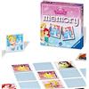 Ravensburger - Memory Disney Princess - Mini Memoria per Bambini dai 3 Anni in su - Un Classico Gioco a Scatto Abbinato a Coppie, Multicolore, 22312