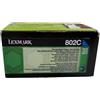 LEXMARK 802C 80C20C0 CIANO TONER - 1000 PAGINE PER CX-310DN MFP