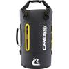 CRESSI SACCA DRY BAG OCELOT NERO/GIALLO 20L Sacche Impermeabili