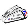 TECNIFIBRE TOUR ENDURANCE 6R WHITE Borsone da Tennis