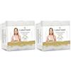 Cotton Sound MULTIPACK DA 2 PEZZI SCATOLA DA 300 BASTONCINI COTONATI BASTONCINO IN CARTA PURO COTONE IDROFILO COPERCHIO APRI E CHIUDI