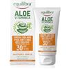 Equilibra, Crema Solare Viso SPF 30, 75 ml, Protezione Solare Viso Anti-age e Anti-macchia*, Senza Profumo, con Aloe Vera, Vitamina E, Olio di Carota, di Argan, di Cocco e Burro di Karité