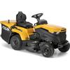 STIGA Estate 384 Trattorino tagliaerba 432cc con trasmissione idrostatica, Piatto da 84 cm, Sacco di raccolta da 240 litri, Kit mulching incluso