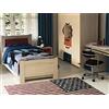 ABC Pop Rock Tappeto, Rosso (Blu/Rosso), 135 x 195 cm
