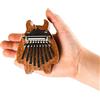 BSWAN Mini Kalimba a 8 tasti, squisito pianoforte per dita, ottimo accessorio Marimba da regalare o da usare come ciondolo