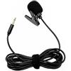 Wrtysully Microfono A Lavalier Stereo con Audio Mini Mic 3,5 mm per Interfono Professionale