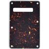 KAISH Piastra posteriore per chitarra Strat ST Trem Tremolo Cover per Stratocaster USA/Messico/Strat Dark Tortoise