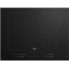 Beko HII74700UF piano cottura Nero Da incasso 70 cm Piano cottura a induzione 4 Fornello(i)