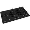Whirlpool GOWL 958/NB Nero Da incasso 86 cm Gas 5 Fornello(i)