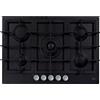 Elleci Plano Plus 75 G40 Nero Da incasso 75 cm Gas 5 Fornello(i)