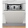 Whirlpool Lavastoviglie BI 60 cm, classe B, 14 coperti, terzo cesto fisso
