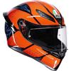 AGV K1 S Speedarmor Casco, nero blu arancione, 2XL (63/64)