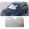 CUBRXEBAT Parasole per Fiat Panda 2000-2018 2019 2020 2021 2022 2023 2024 2025 2026 Parabrezza Anteriore, Parasole Auto Interno ad Alta Protezione UV, Riflettore Solare Pieghevole